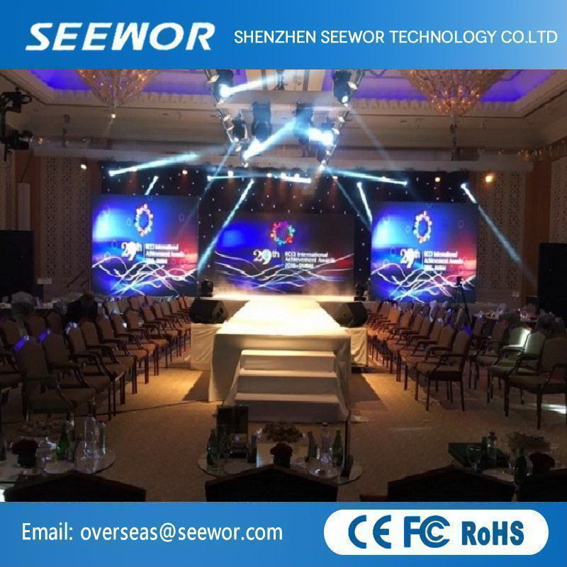 High Refresh Rate P3.91mm Indoor Rental LED Screen
