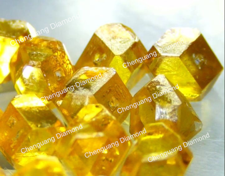 Light Yellow Synthetic Diamond