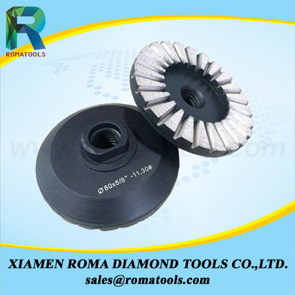 Romatools Diamond Cup Wheels in Diameter 4