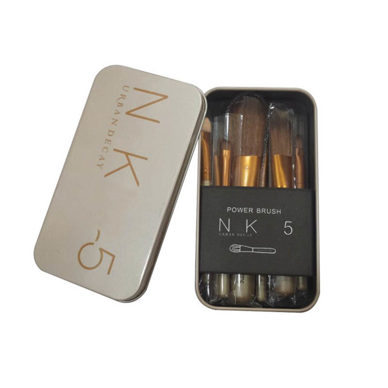 Nake D 5 Makeup Brush 7PCS/set Power Brush Professional Make Up Brush kit