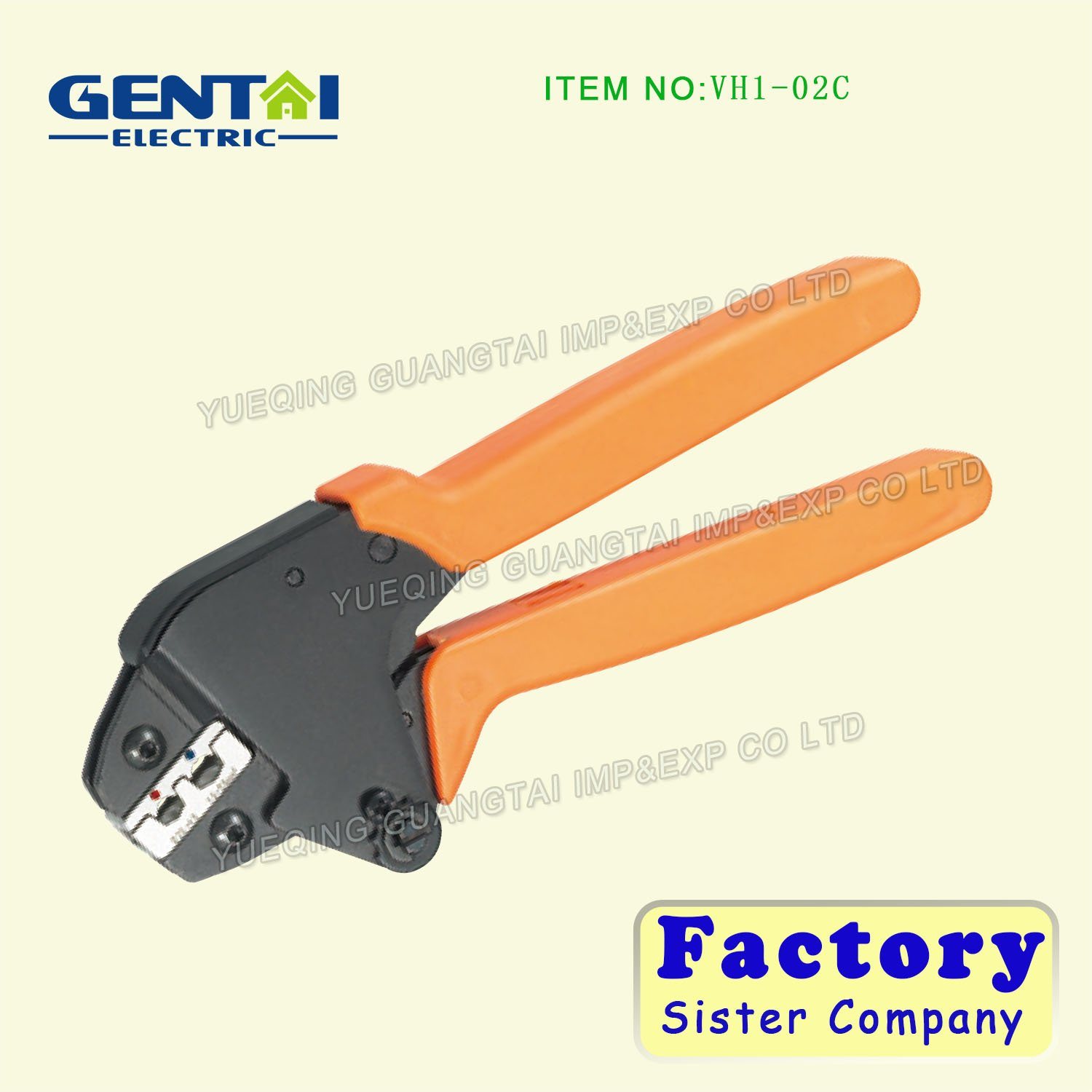 Crimping Capacity 0.25-6.0mm2 Saving Energy Ratcheting Wire Crimping Pliers