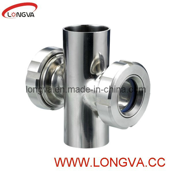 Sanitary Stainless Steel Four-Way Sight Glass