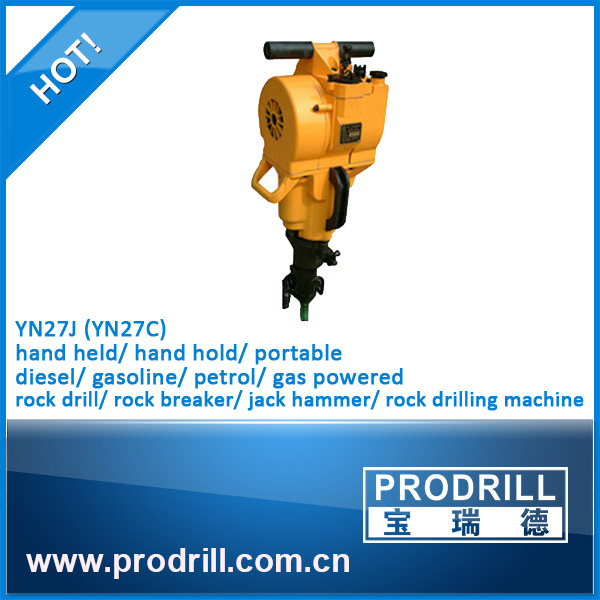 Petrol Engine Driven Gasoline Rock Drill Type Yn27