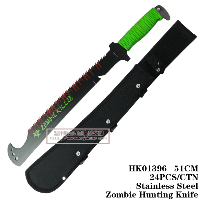 Hunting Knives Tactical Survival Knife Zombie Style 51cm