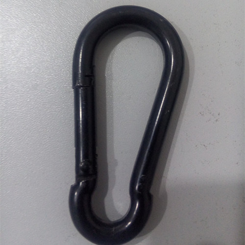 Steel Spring DIN5299c Black Snap Hook