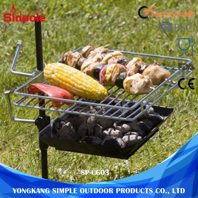 Easy Cleaning Stainless Charcoal Mesh Grills BBQ Tool