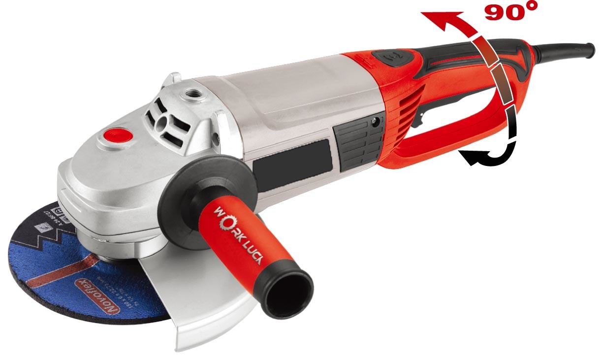 CE / GS / RoHS / UL Professional / DIY Quality Portable Power Tool 230mm Electric Angle Grinder 2400W