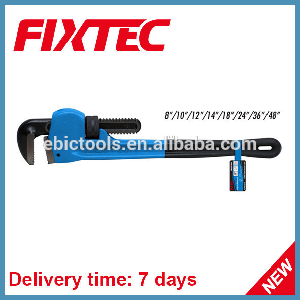 Fixtec 36''/48'' Carbon Steel Professional Hand Tools Adjustable Pipe Wrench