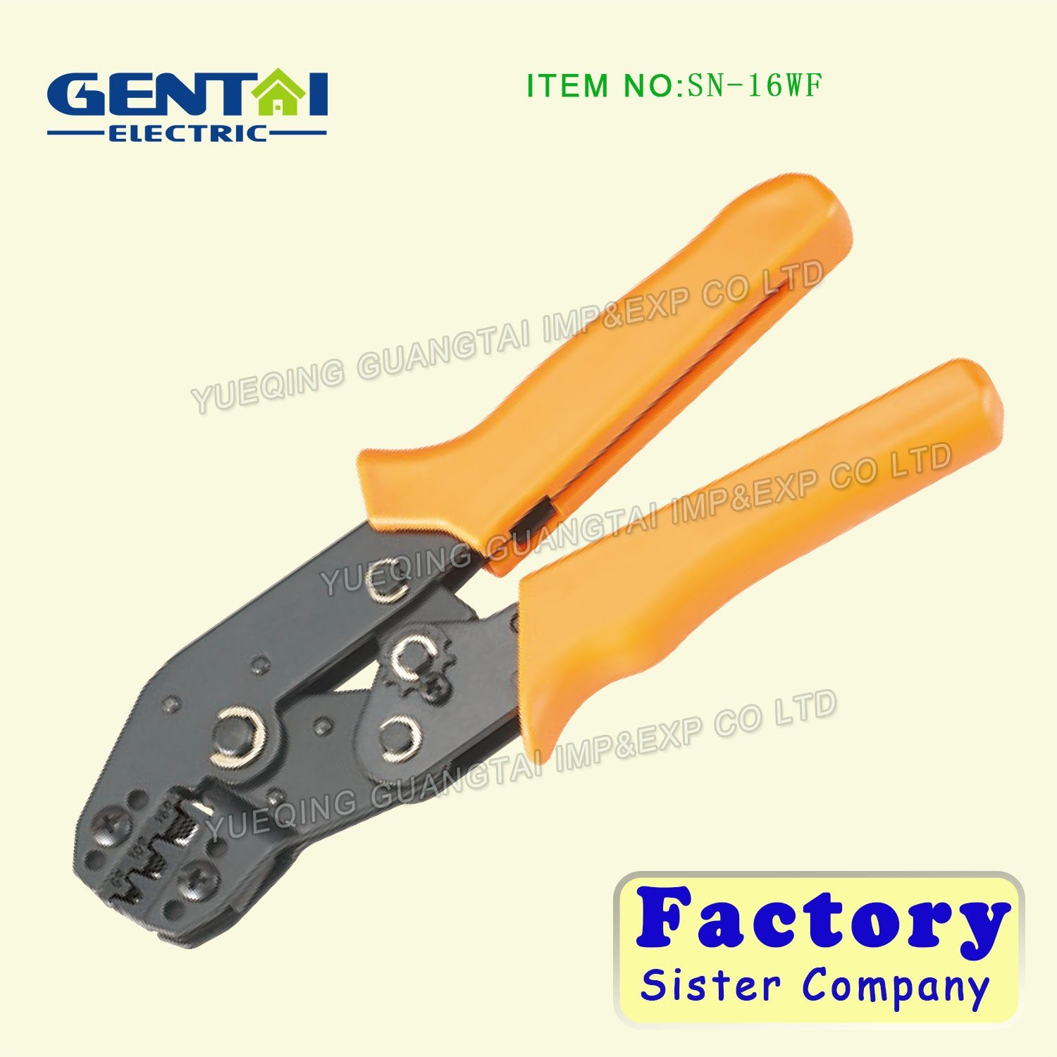 Auto Professional Hand Crimping Plier for Insulated Terminals Crimping Tool