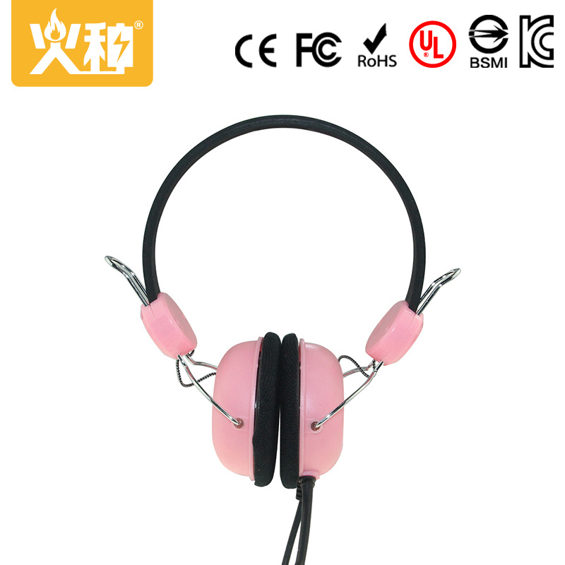Hz-337 360 Rotate Wired Stereo Headset for Computer Mobilephone