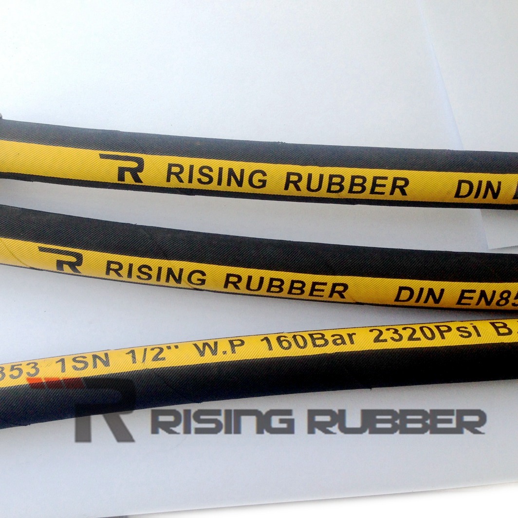 High Pressure Rubber Hydraulic Oil Hose for Machinery