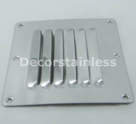 Louvered Vent Stainless Steel Boat Hardware