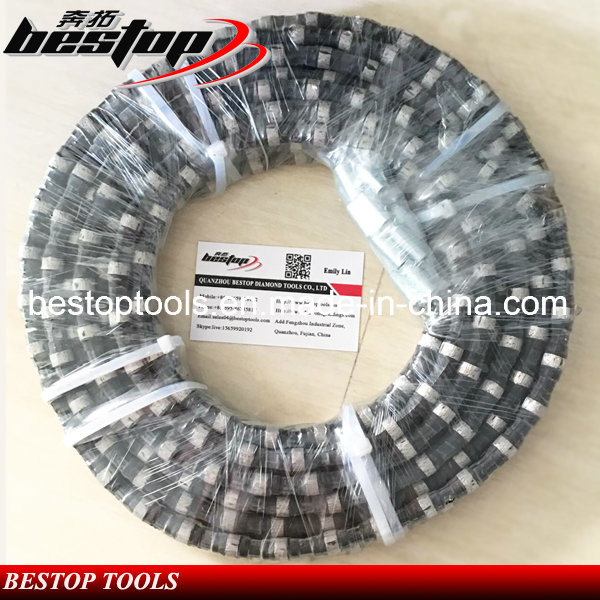 11mm Rubber Diamond Saw Wire for Reinforced Concrete