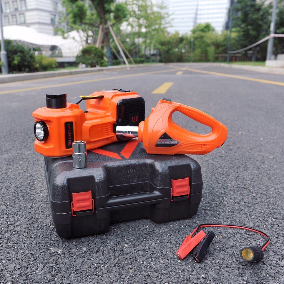 High Quality 12 Volt Inflatable Car Floor Jack for 3.5 Tons SUV Lift