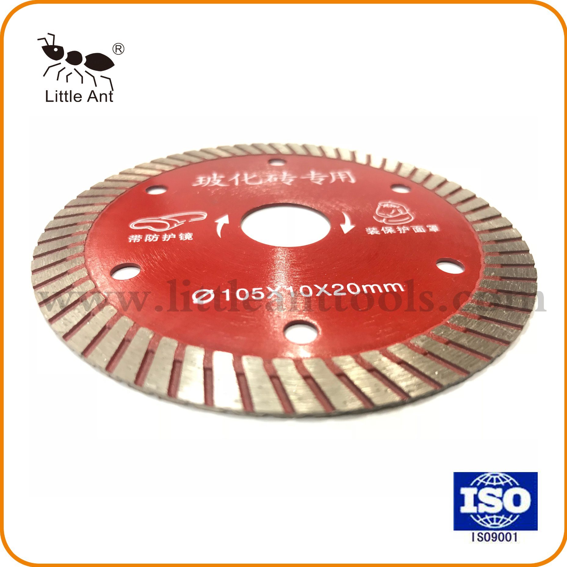 105mm Super Thin Turbo Cutting Disk Hardware Tools Diamond Saw Blade for Ceramic