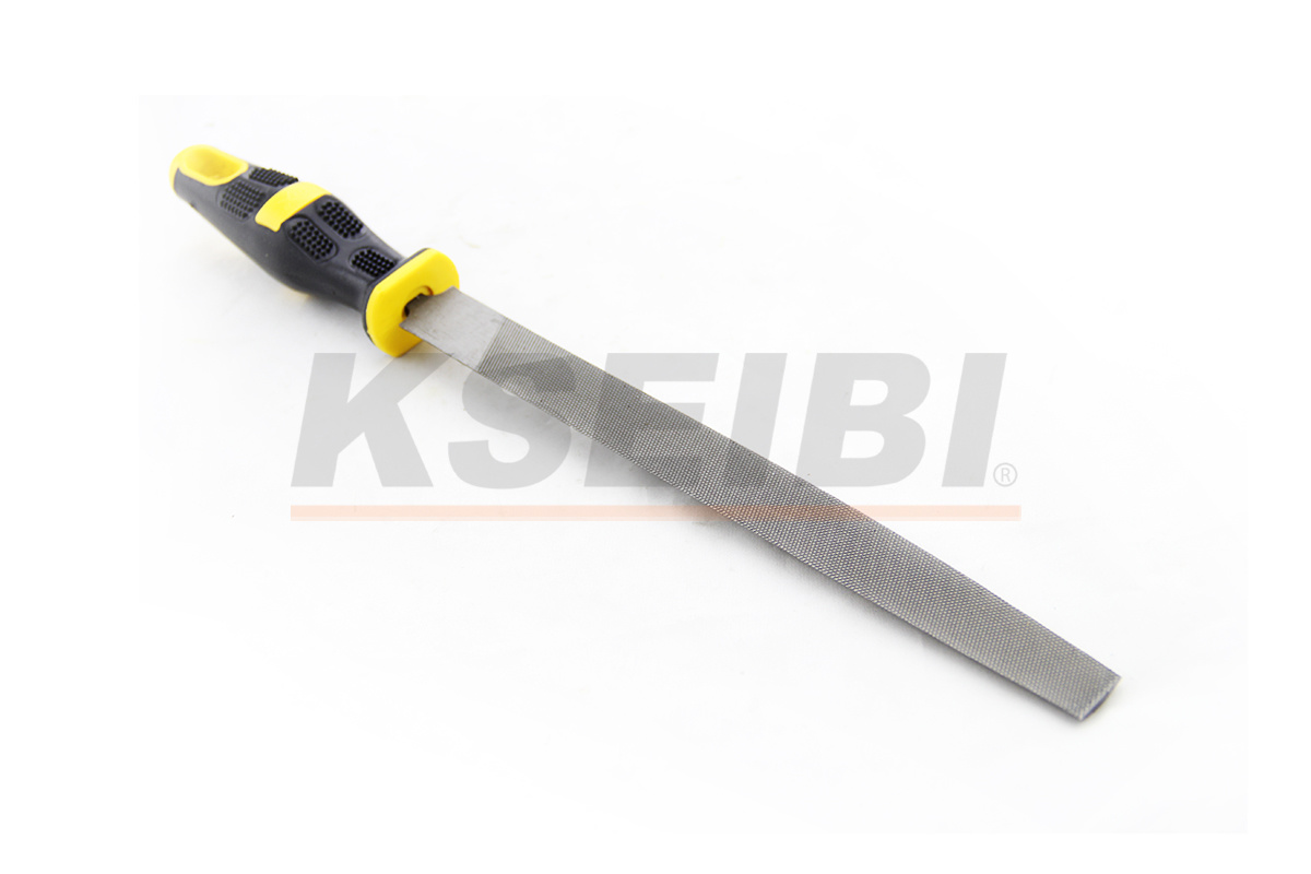 Kseibi - Hand Tools Steel Flat Hand Files with Handle