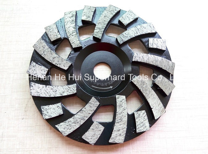 Sperial Turbo Diamond Cup Wheel for Concrete Floor Preparation