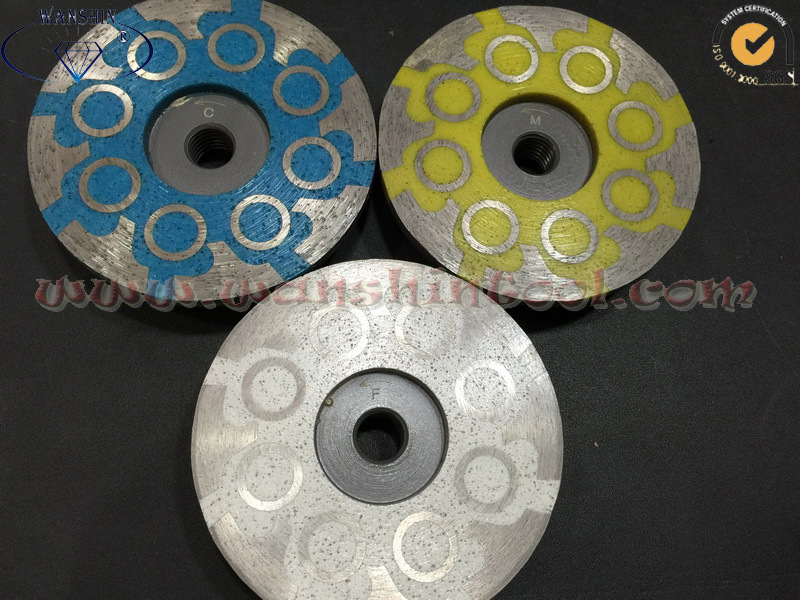 Resin Filled Cup Wheel for Concrete Granite