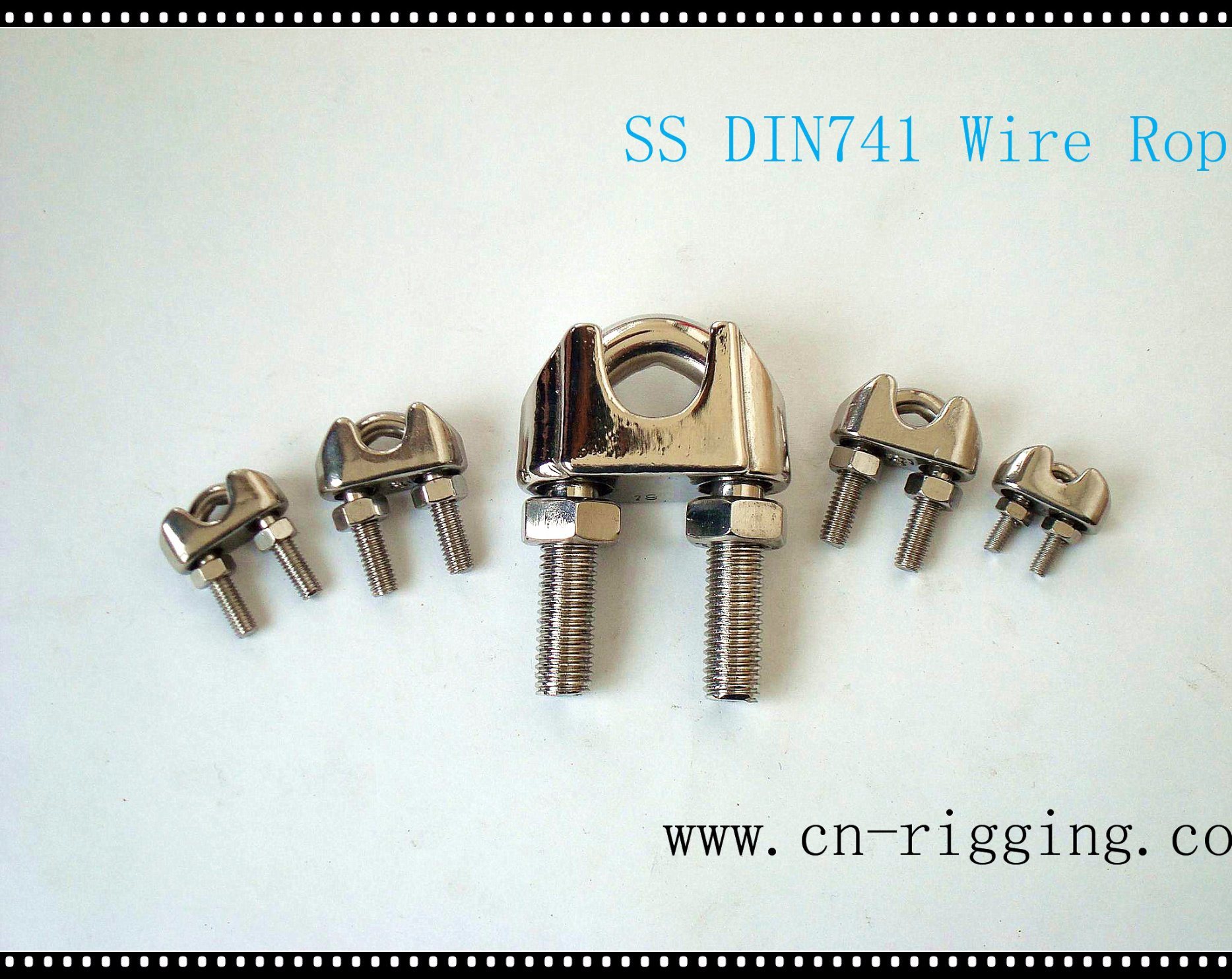 DIN741 Wire Rope Clip for Electric Power Fitting