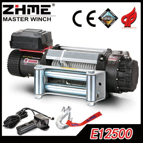 12500lbs Big Power Electric Winch with Automatic Brake