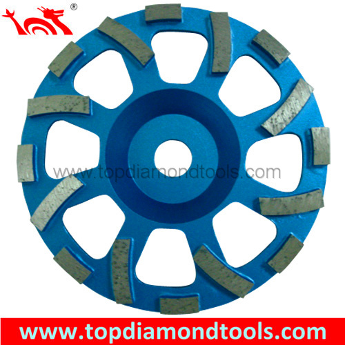 Tornado Diamond Cup Wheels with Segments for Concrete Floor Polishing