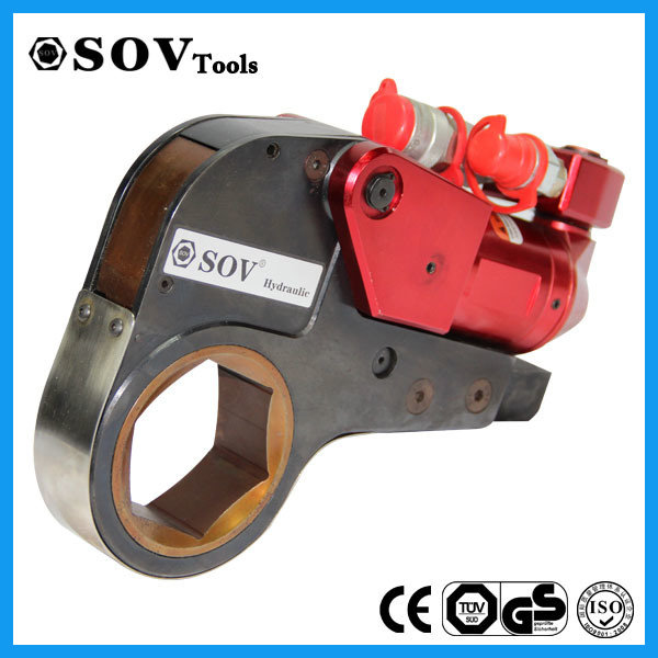 Hexagon Cassette Hydraulic Torque Wrench with Al-Ti Alloy