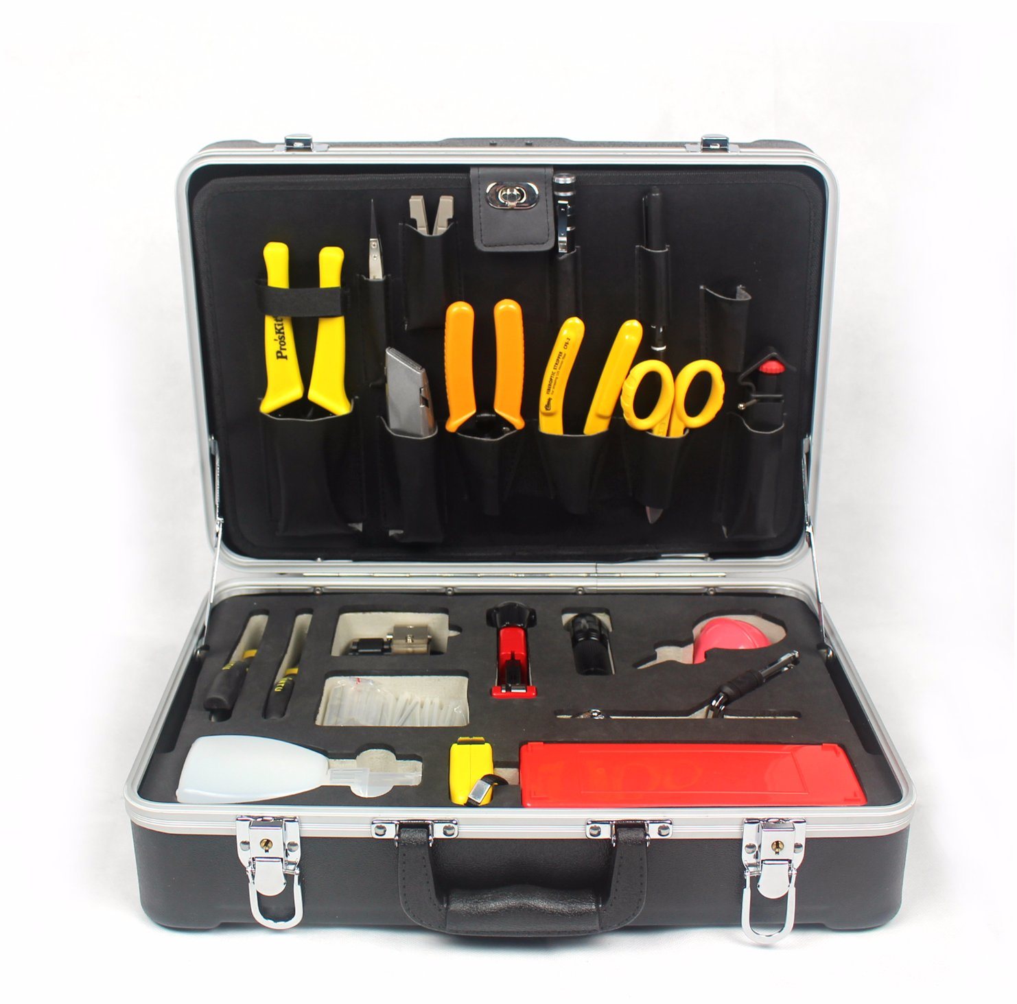 18 in 1 Fiber Optic Stripping Fast Connector Toolkit Hand Tool