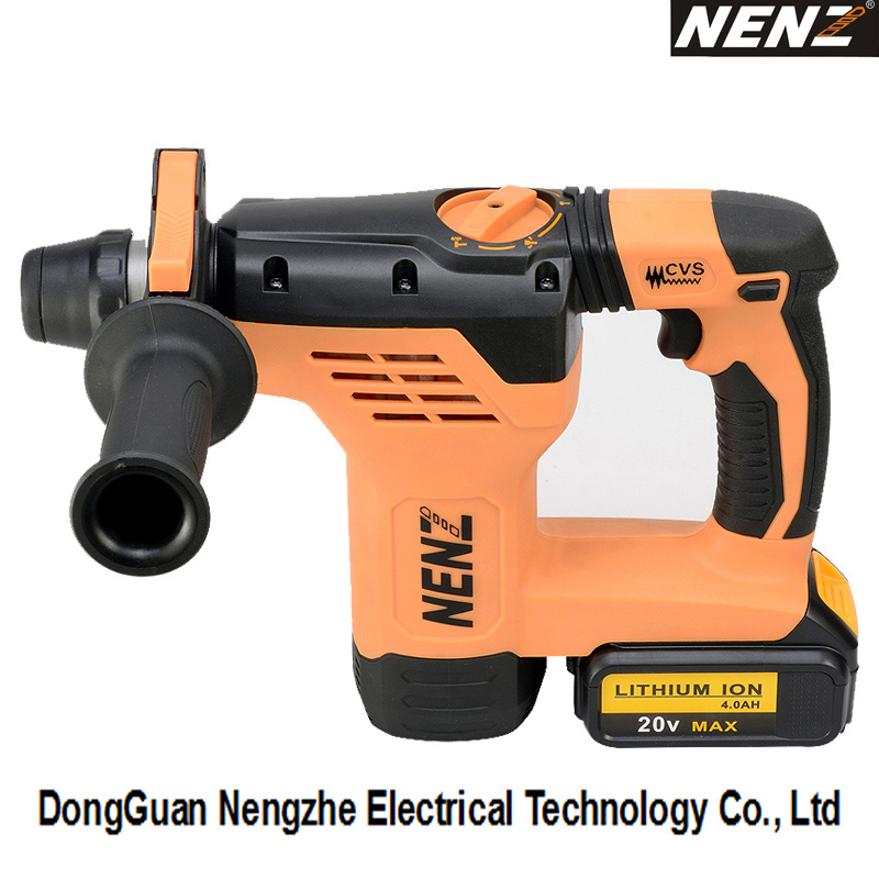 Safe Cordless Power Tool with 4ah Lithium Battery for Drilling (NZ80)