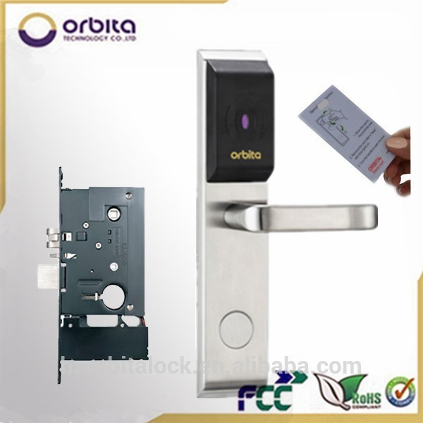 Orbita Factory Price Waterproof RFID Hotel Electronic Door Lock with System E3041