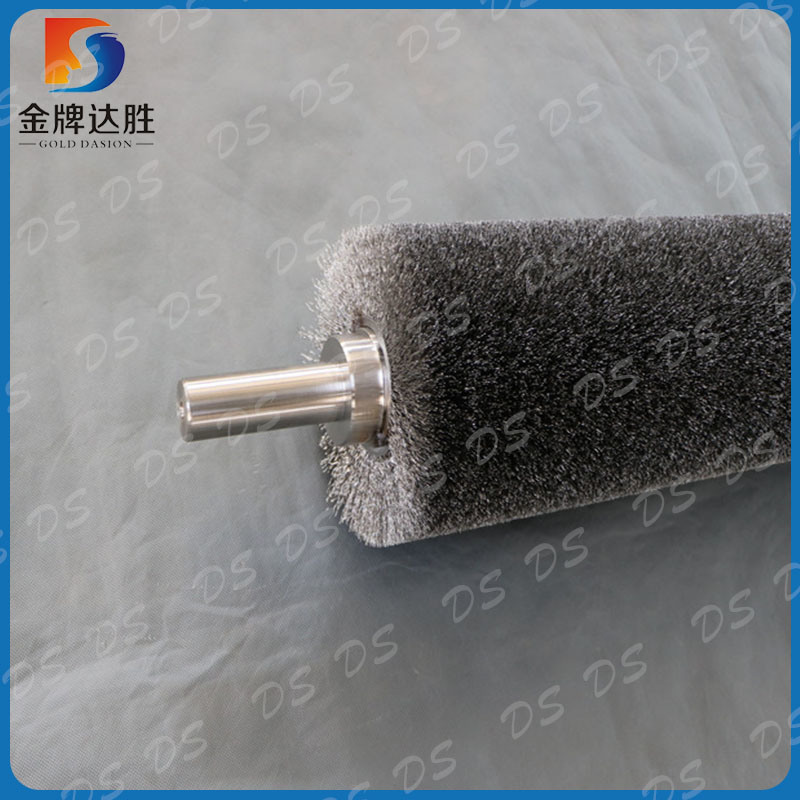 Industrial Steel Wire Descaling Cylinder Roller Brush Manufacturer