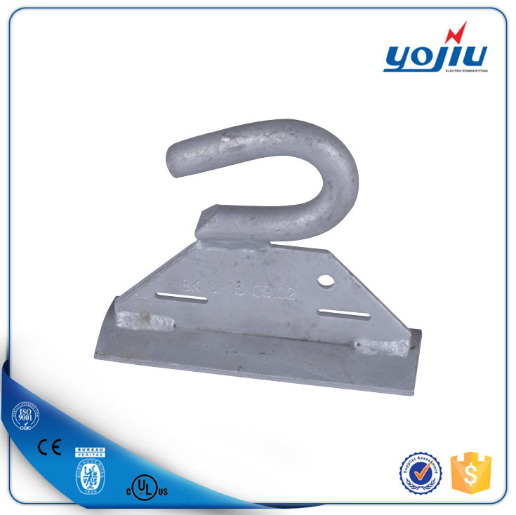 Cable Line Hardware Iron Plate Anchor Bracket