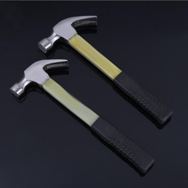 Claw Hammer with a Wooden Handle