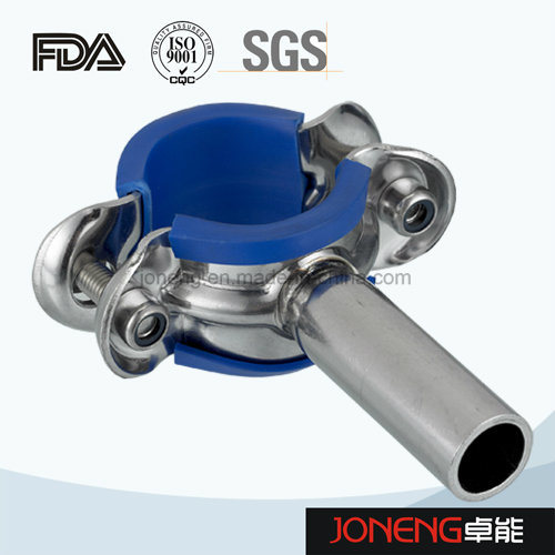 Stainless Steel Food Grade Pipe Clamp with Blue Sleeve (JN-PL2002)