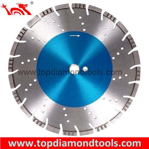 Laser Welded Diamond Blade with Mix and Drop Segments