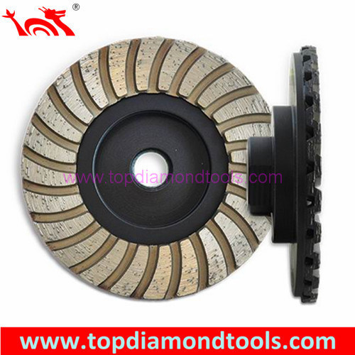 Diameter 100mm Double Turbo Layer Grinding Cup Wheel
