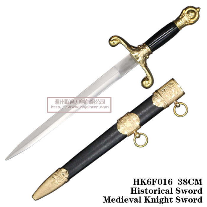 European Knight Dagger Historical Dagger 38cm HK6f016