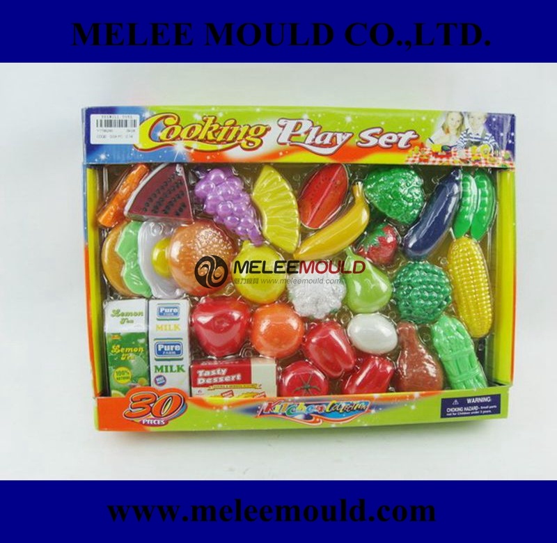Plastic Kitchen Toys Home Food Toy Play Set Mould