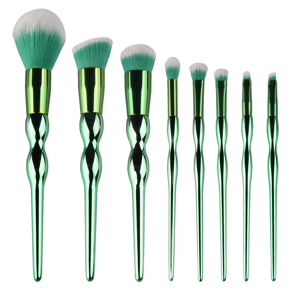 2017 Newest Gourd-Shaped 8PCS Special Cosmetic Brushes Set