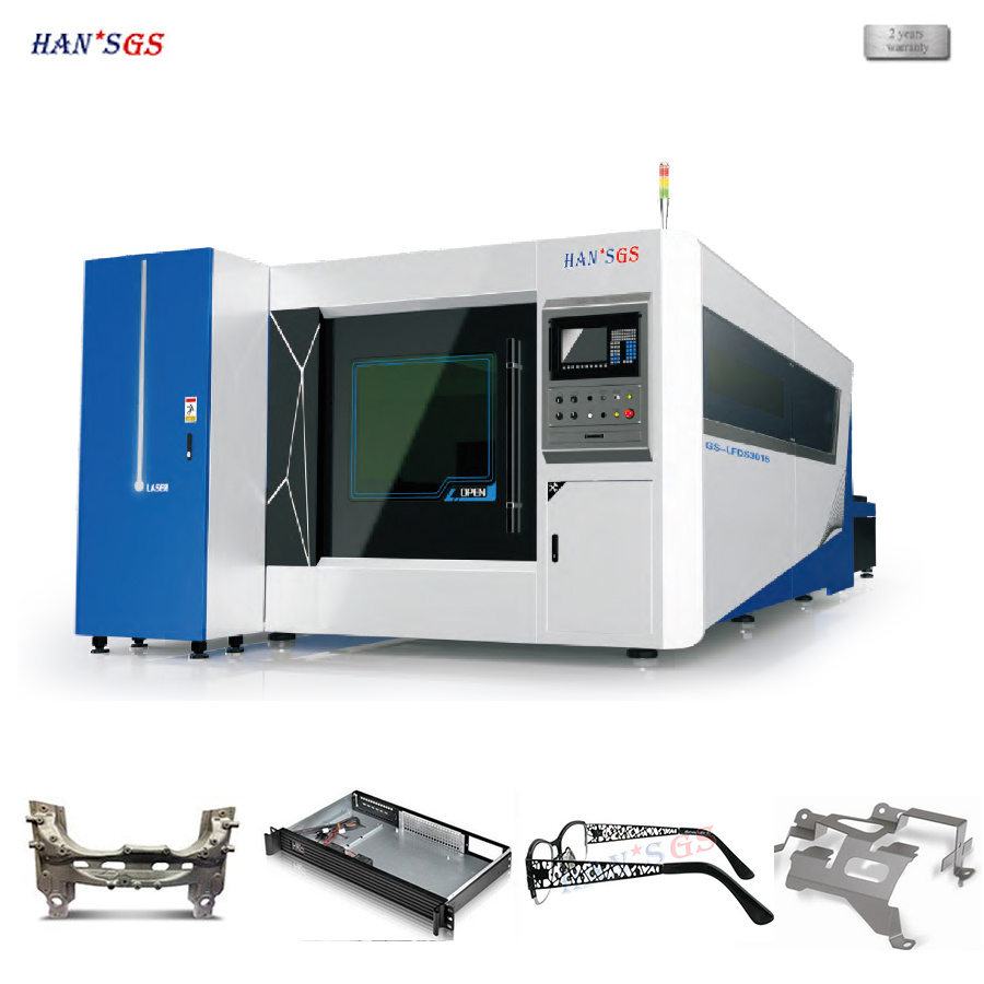 Fiber Laser Cutting Machine, Metal Sheet CNC Laser Cutter for Aluminum, Steel, Metal Plate