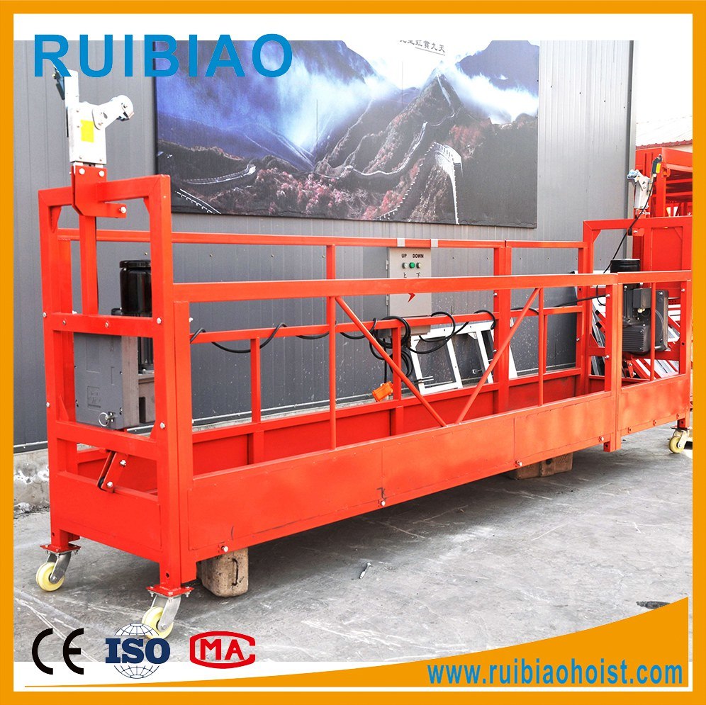 Zlp800 Carbon Steel Suspended Platform with Power Cable