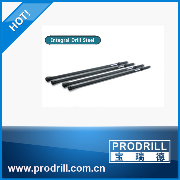 Intergral Drill Rod/Steel Rock Drill Tool with Chisel Bit