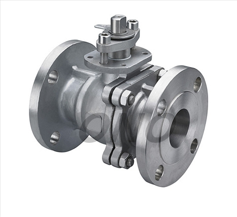 ANSI Carbon Steel Lever Open Float Ball Valve with Flange