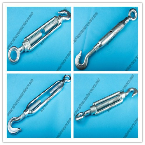 Marine Rigging Hardware Drop Forged Casting DIN 1480 Standard Wire Rope Turnbuckle