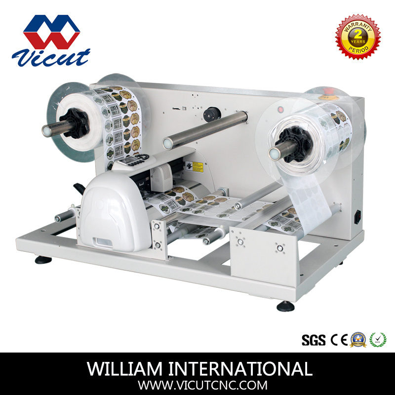 Roll Label Cutting Machine Red Light Label Cutter Vct-Lcr