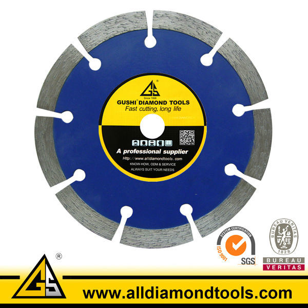 Diamond Segment Saw Blades for Dry Cutting Material
