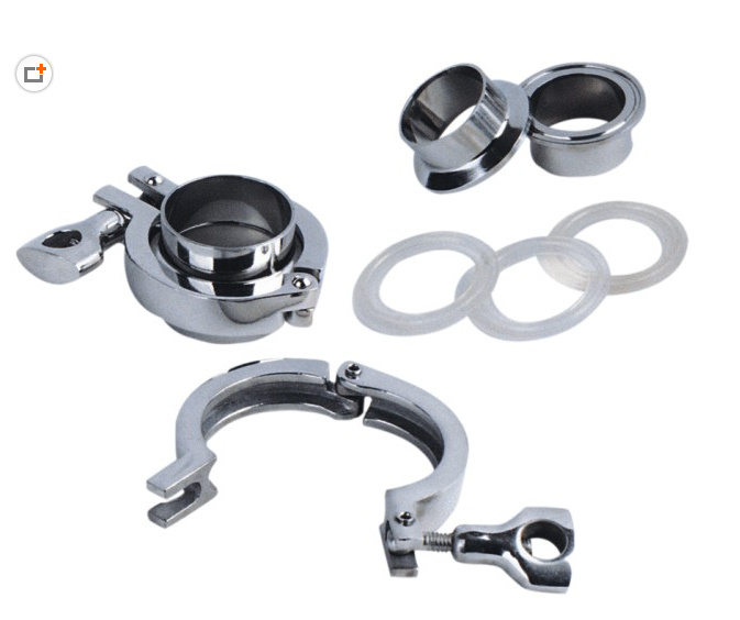 Stainless Steel Tri Clover Clamp Unions Pipe Clamp Clover Clamps