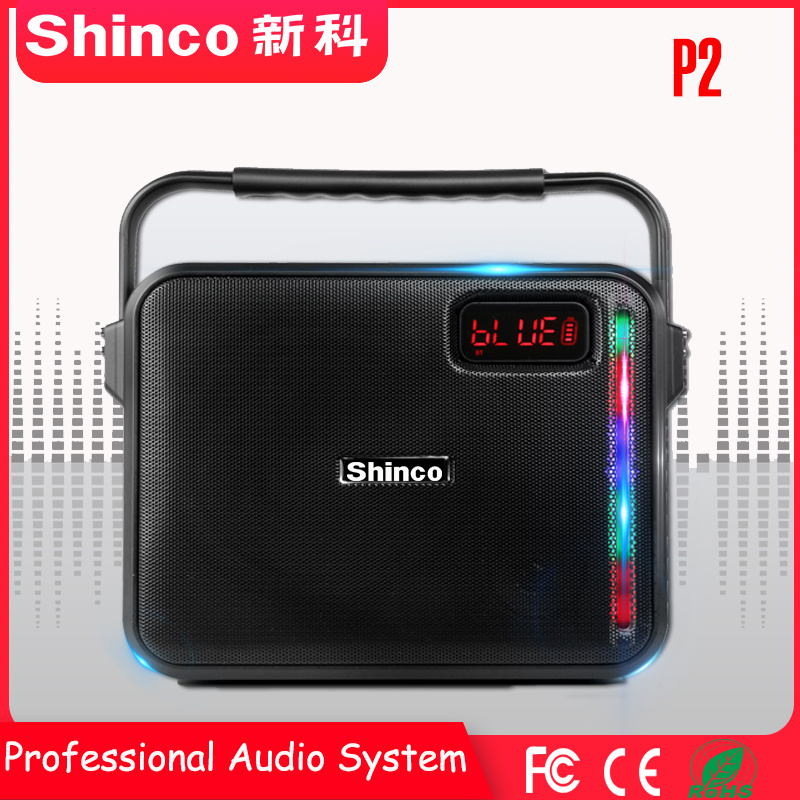 Shinco 6.5 Inch Multi-Functional Bluetooth Karaoke Portable Speaker