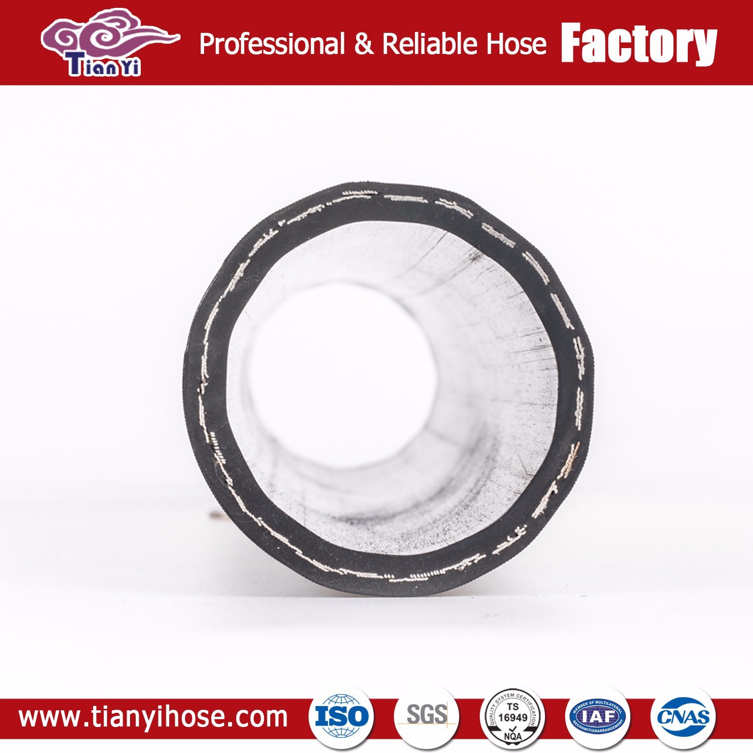 DIN En853 1sn Rubber Hydraulic Hose for Agricultural Machinery