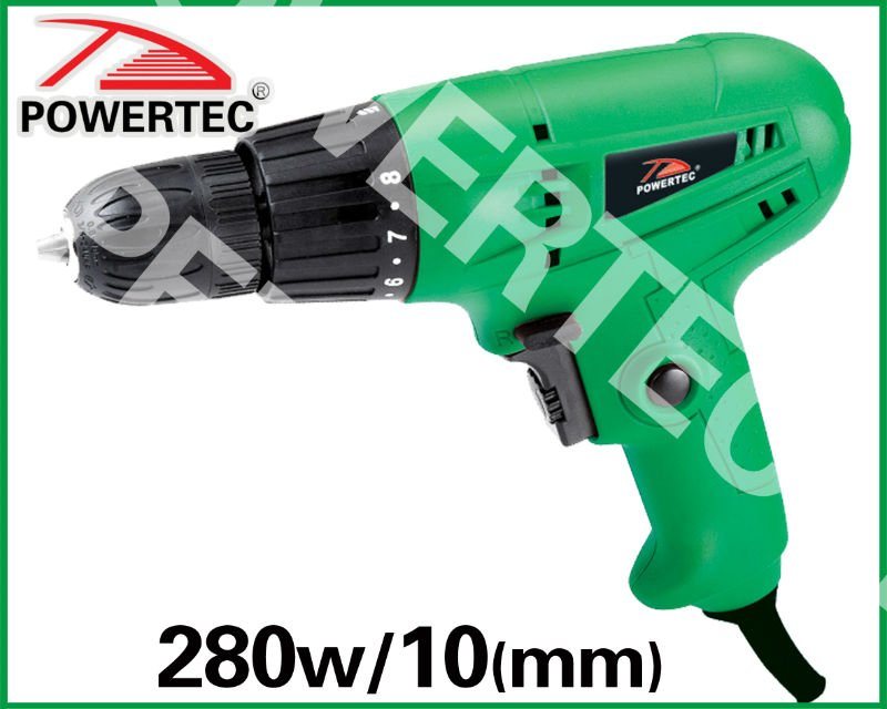 280W 10mm Electric Hand Drill (PT82081)