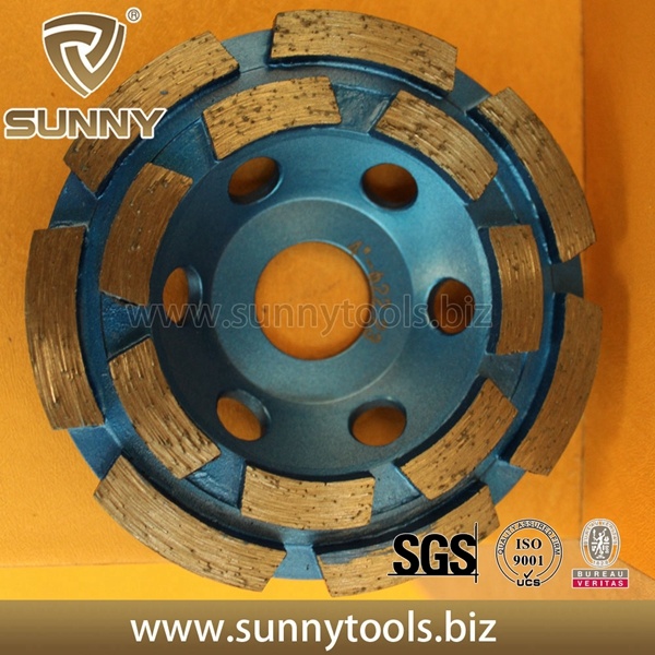100-230mm Diamond Super Turbo Segmented Cup Grinding Wheel